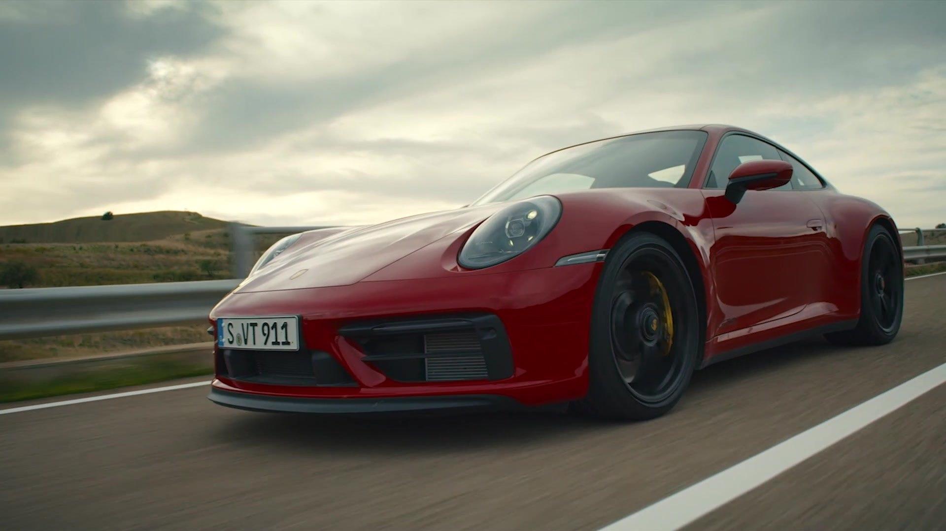 The new Porsche Carrera GTS Driving Video video Dailymotion