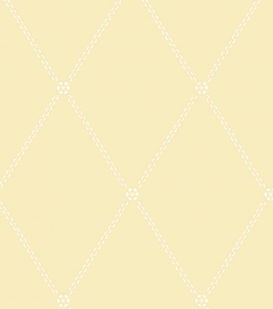 Free download Trellis Wallpaper Soft yellow wallpaper with chain style