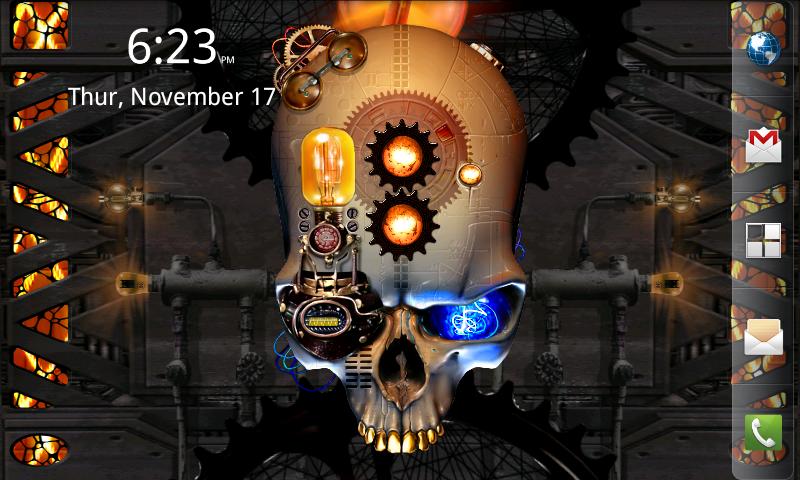 Steampunk Skull Free Wallpaper   Android Apps on Google Play