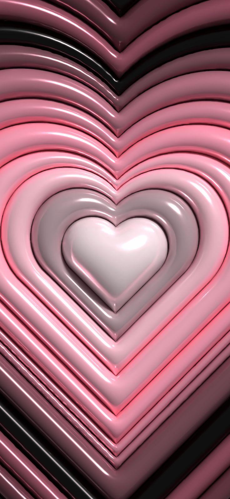 Hearts 3d Wallpaper In Jelly