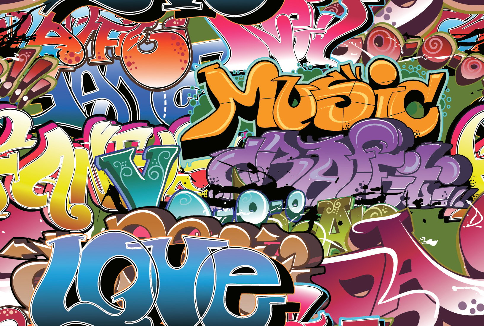Free download Graffiti Desktop Wallpaper [1633x1102] for your 1633x1102
