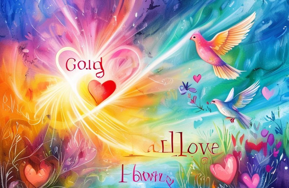 God Is Love Wallpaper