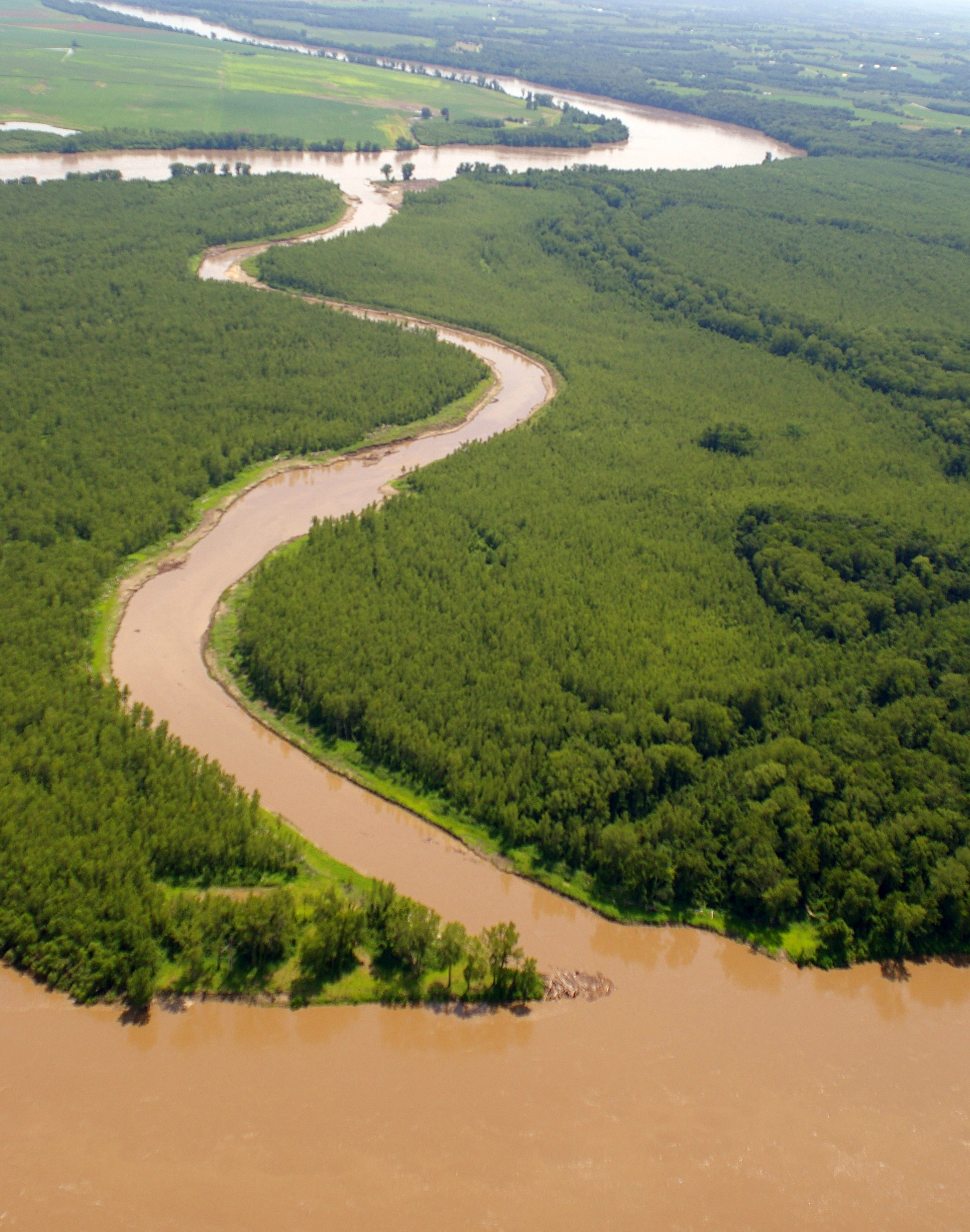 The Muddy Missouri River