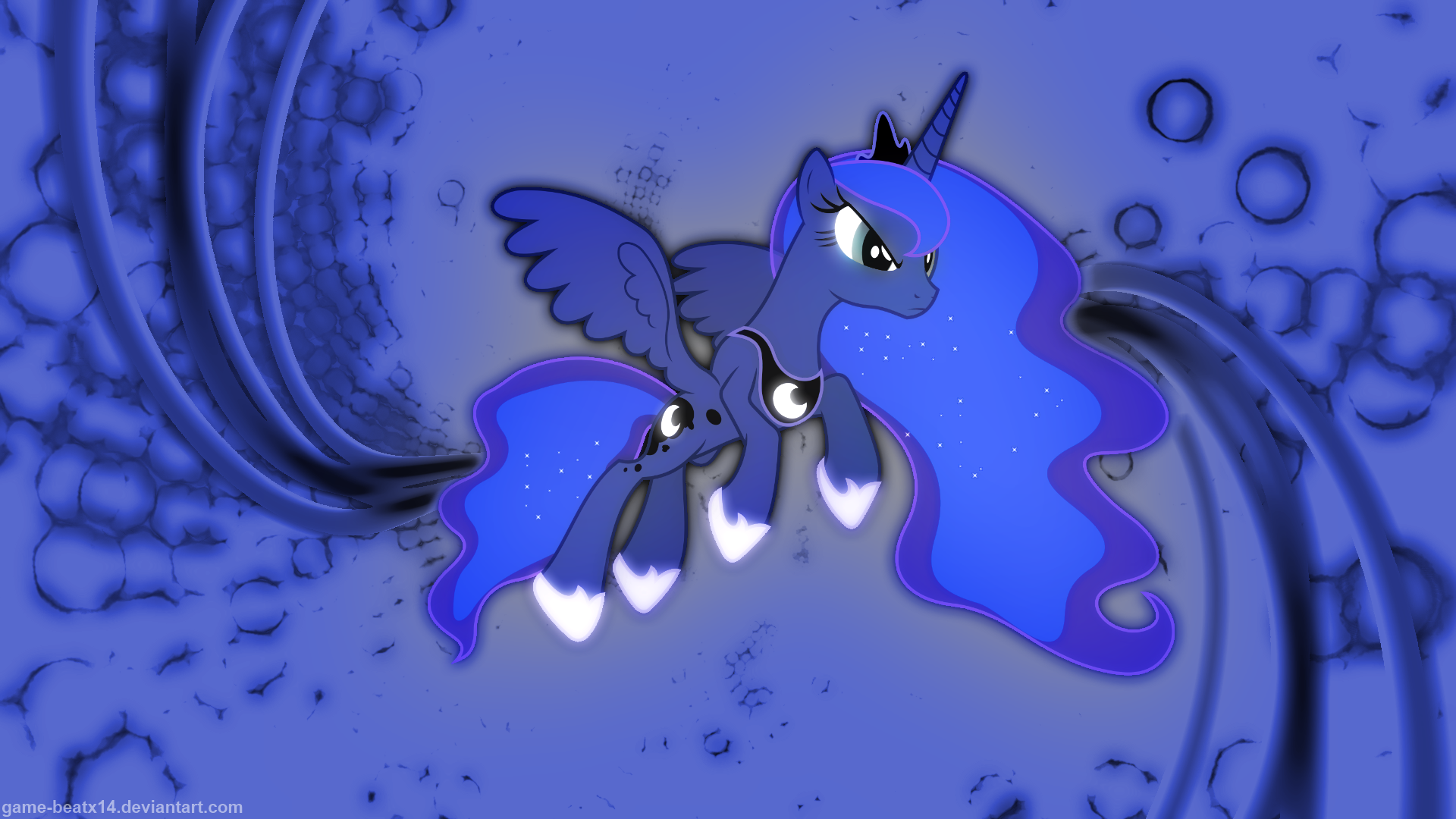 wallpaper creepers allowed pony rarity tolerance luna game