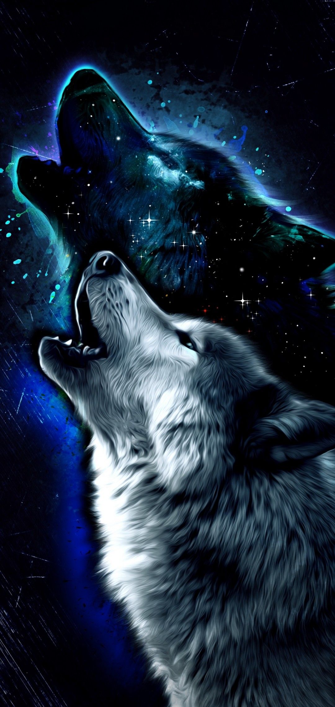 Wolf Wallpaper Spirit Animal Painting