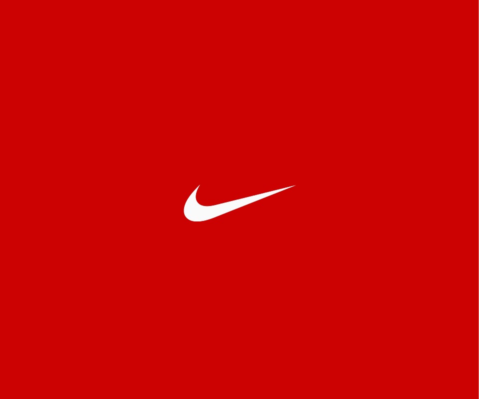 Nike Logo Red Wallpaper