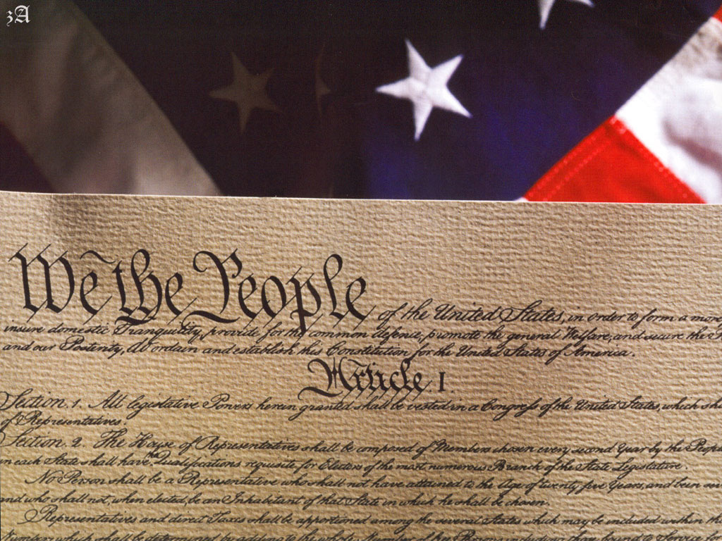 American Constitution Usa Wallpaper