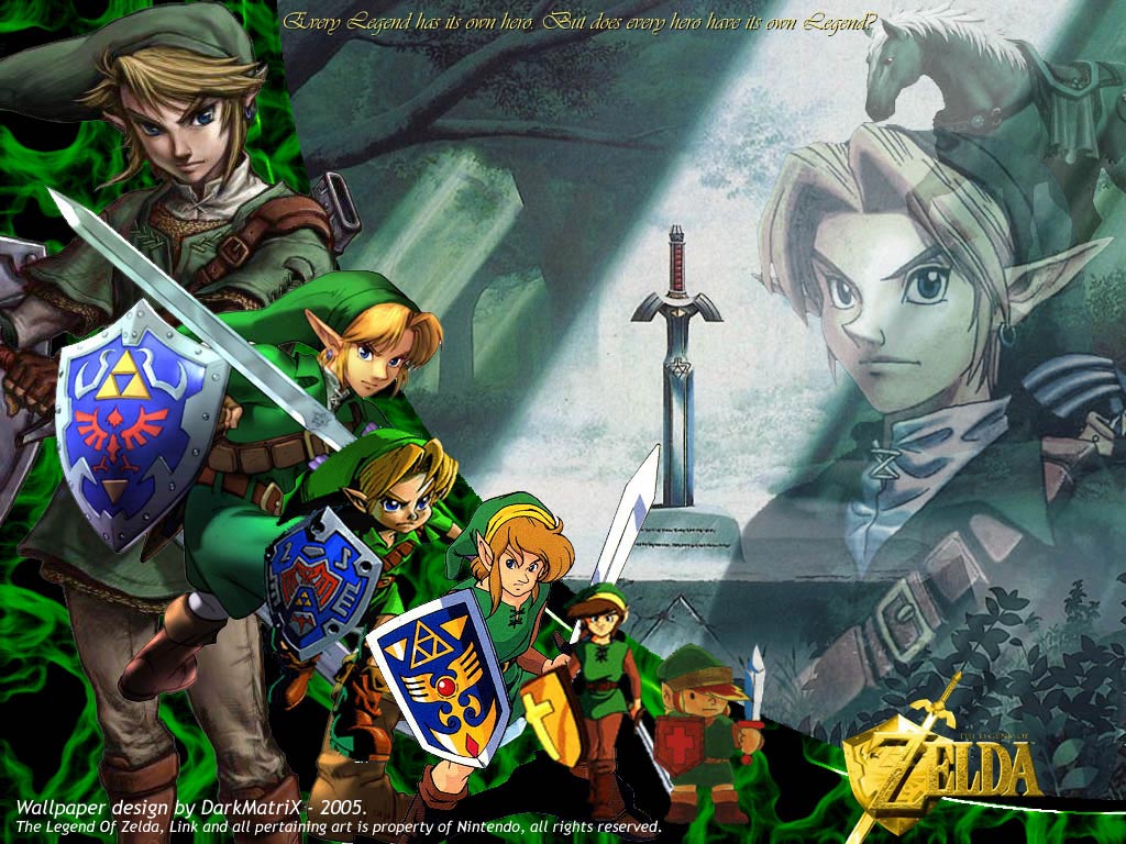 Es Una Colecci N De Wallpaper Del Videojuego The Legend Of Zelda