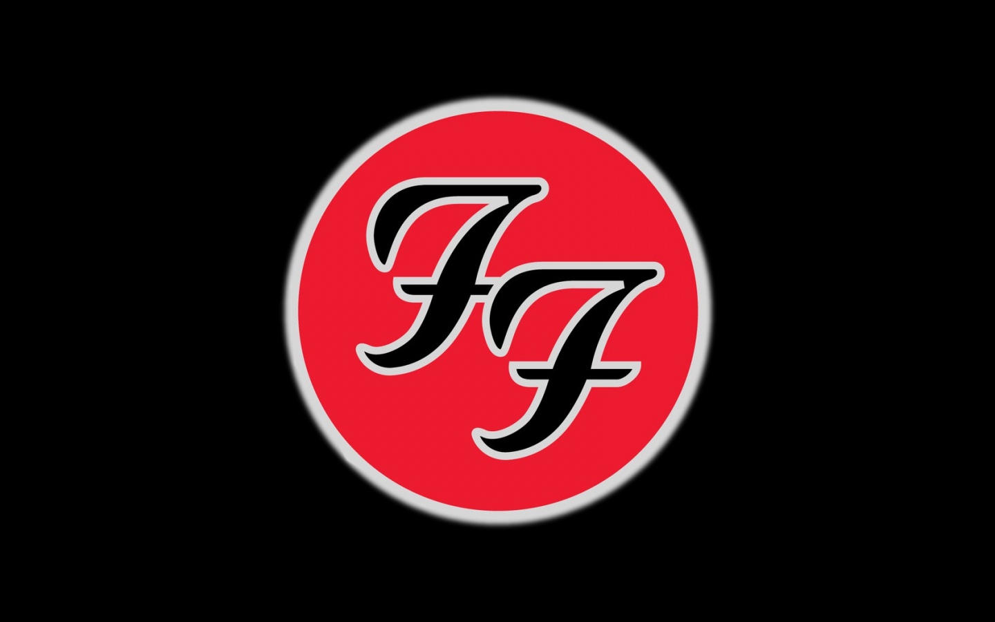 Foo Fighters Symbol Icon Cicle Background