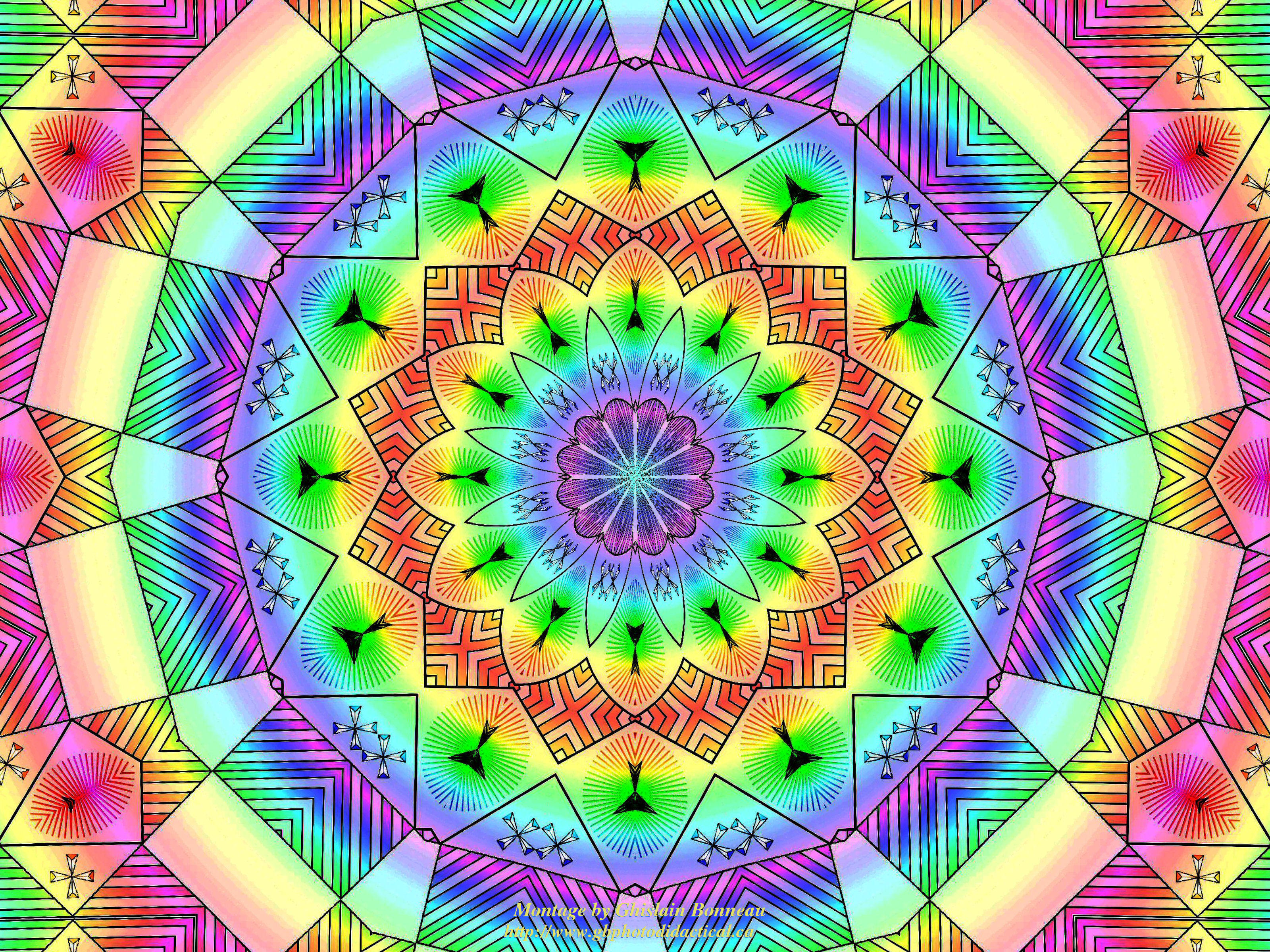 HD wallpaper kaleidoscope art unique design multi colored pattern  closeup  Wallpaper Flare