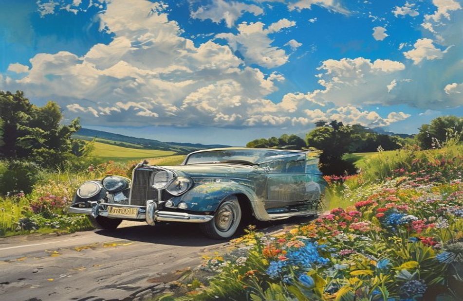 Classic Car Background