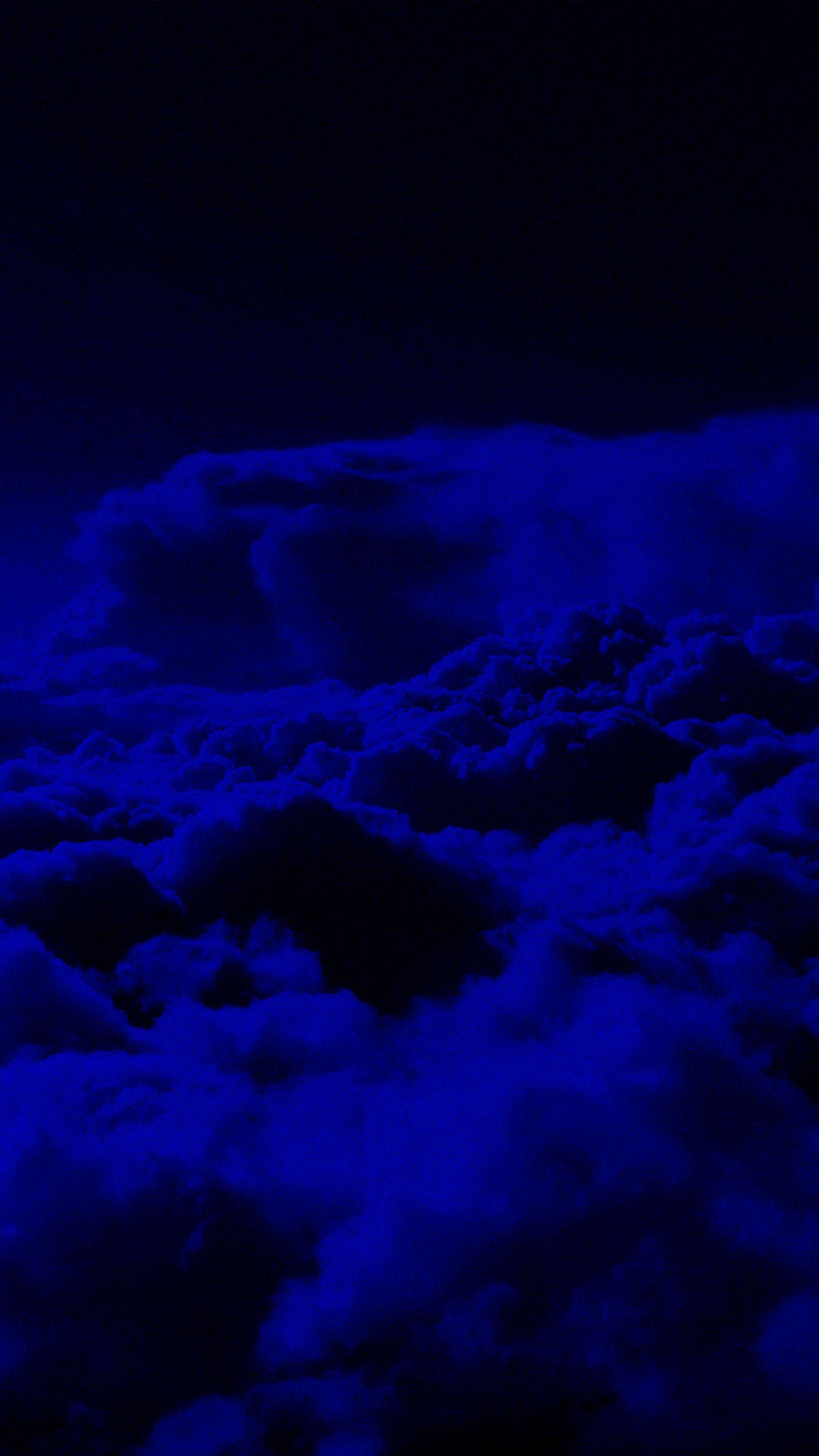 Black And Blue Aesthetic Picture Wallpaper