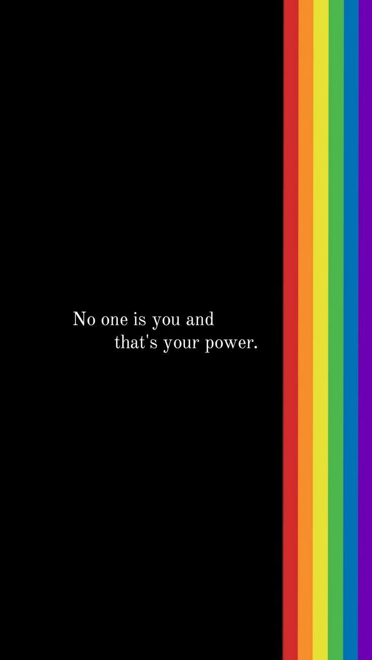 Lgbtq Pride Wallpaper Lgbt Quotes Rainbow Aesthetic