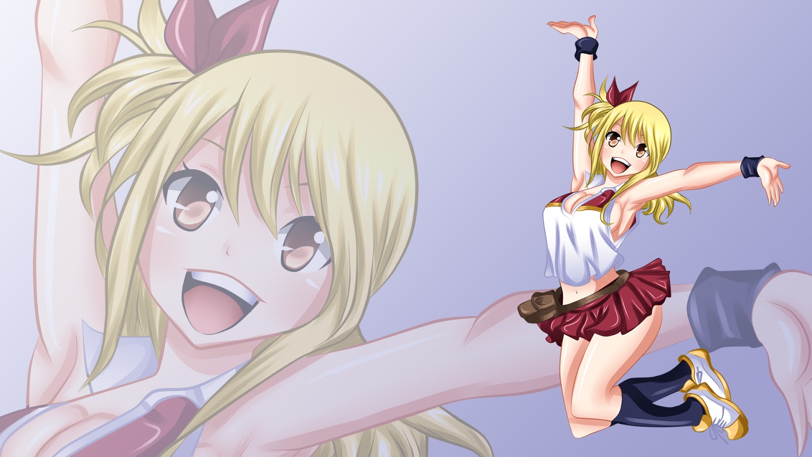 Lucy Heartfilia Anime Picture HD Wallpaper