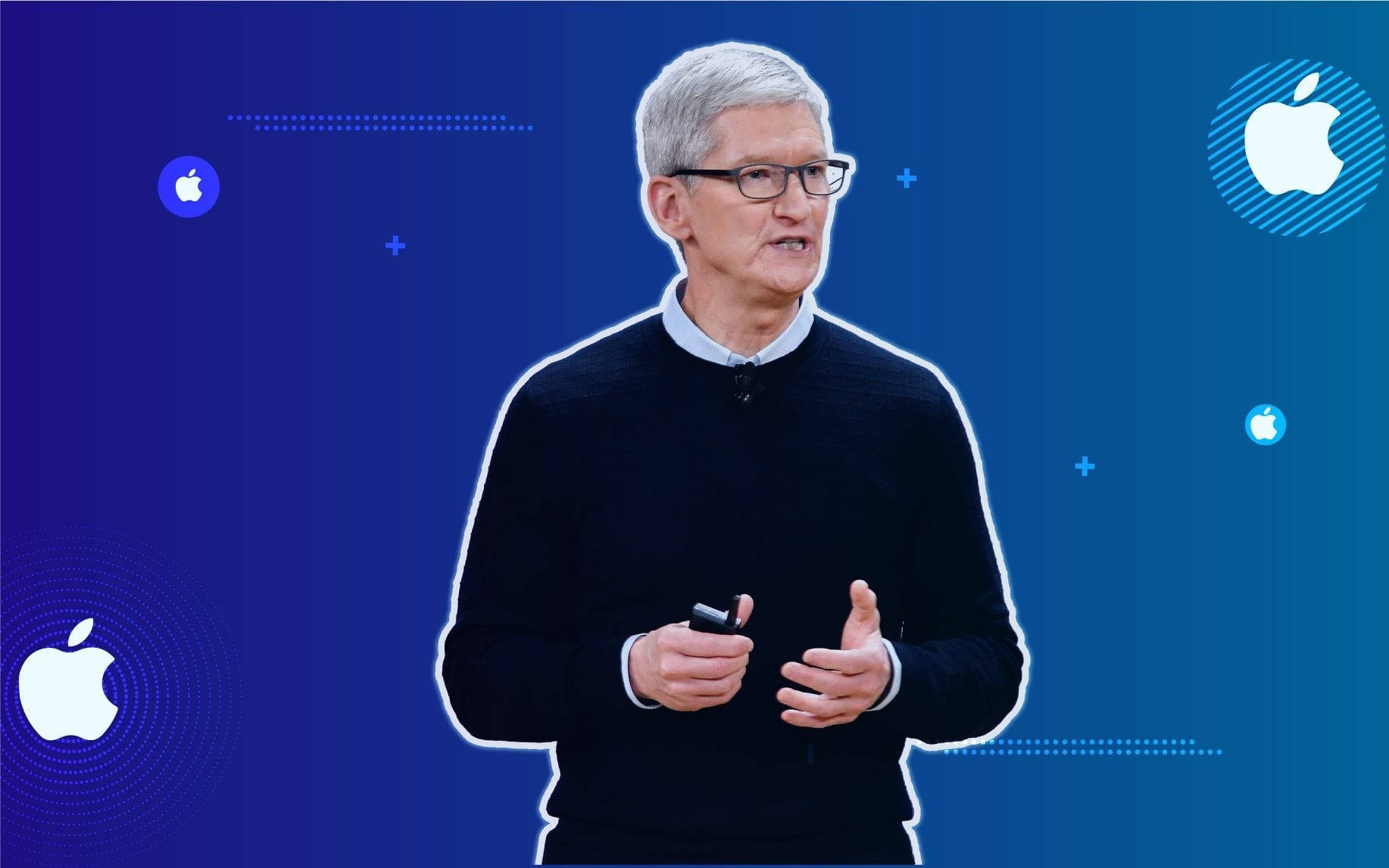 Tim Cook Professional Business Attire Wallpaper