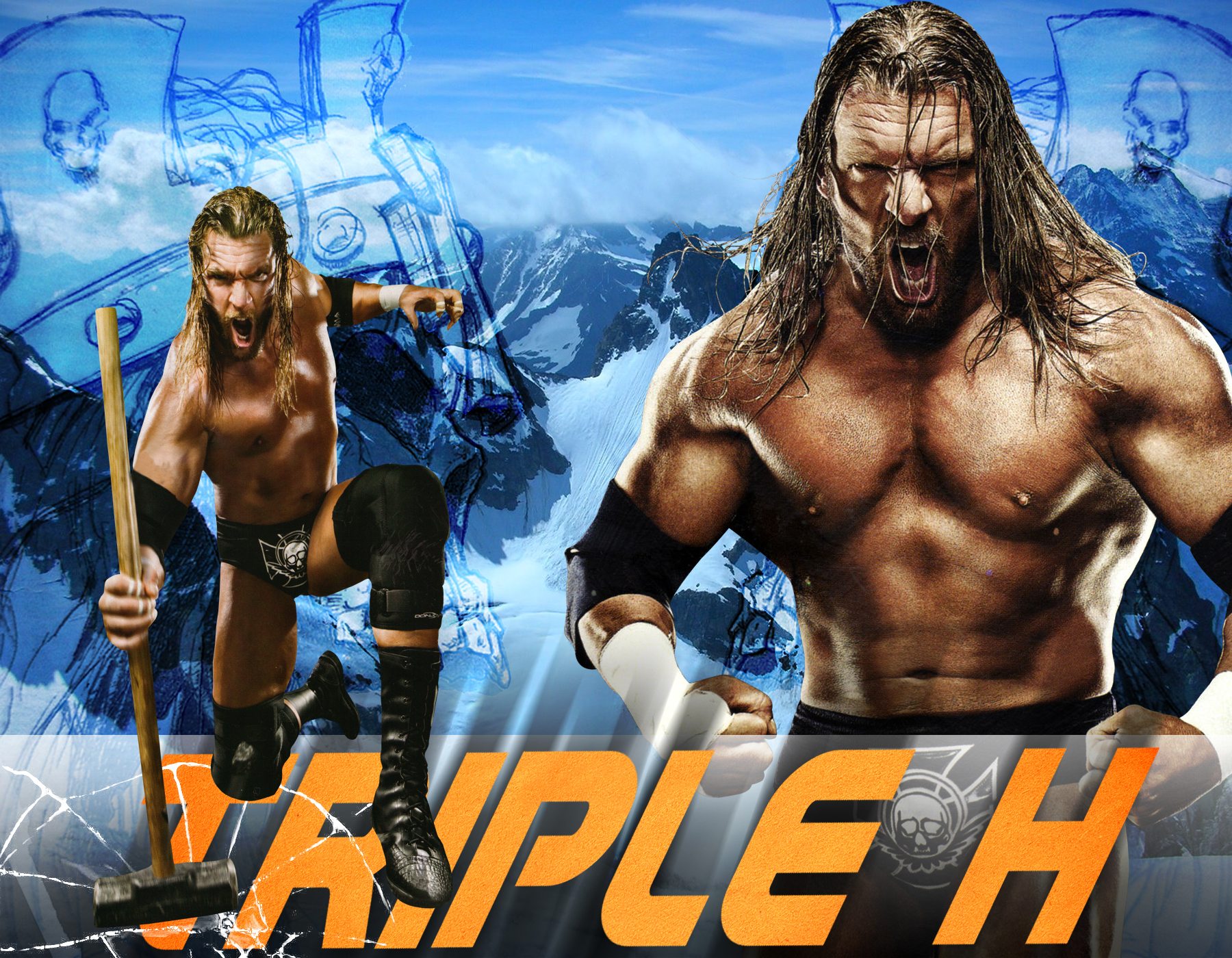 Triple H Wallpaper For Desktop Hot Hd