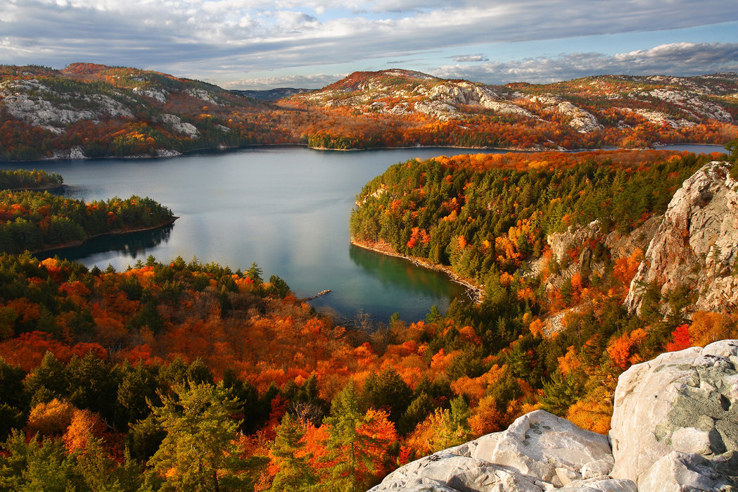Fall At Killarney Lake Wall Murals Online Photowall