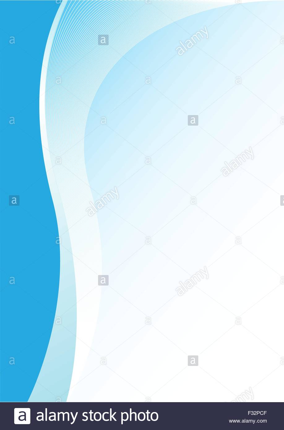 Simple abstract blue vertical background for design Stock Vector