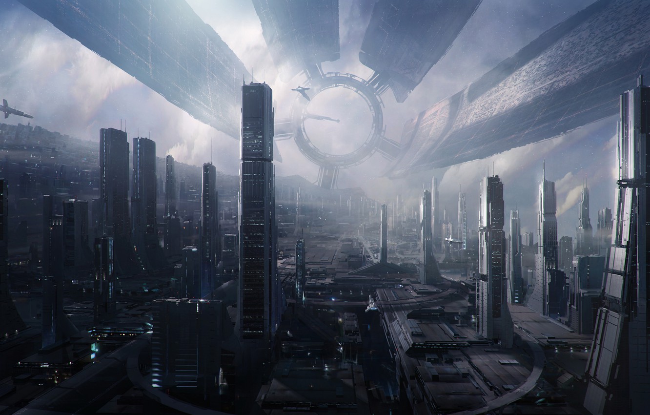 Wallpaper Mass Effect The Citadel Hires