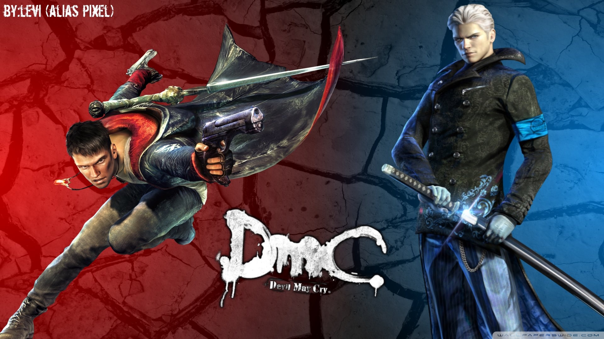 Devil May Cry Dante Vergil Ultra HD Desktop Background Wallpaper
