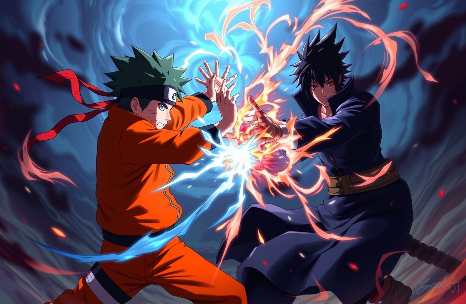 Naruto And Sasuke Wallpaper