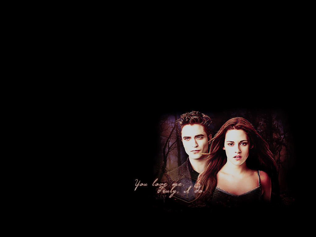 You Love Me Truly I Do Twilight Series Wallpaper