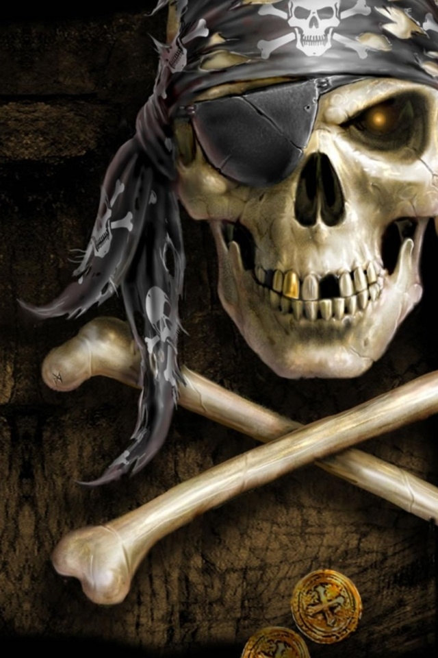 Errr Pirate iPhone Wallpaper iPhone 4 free download