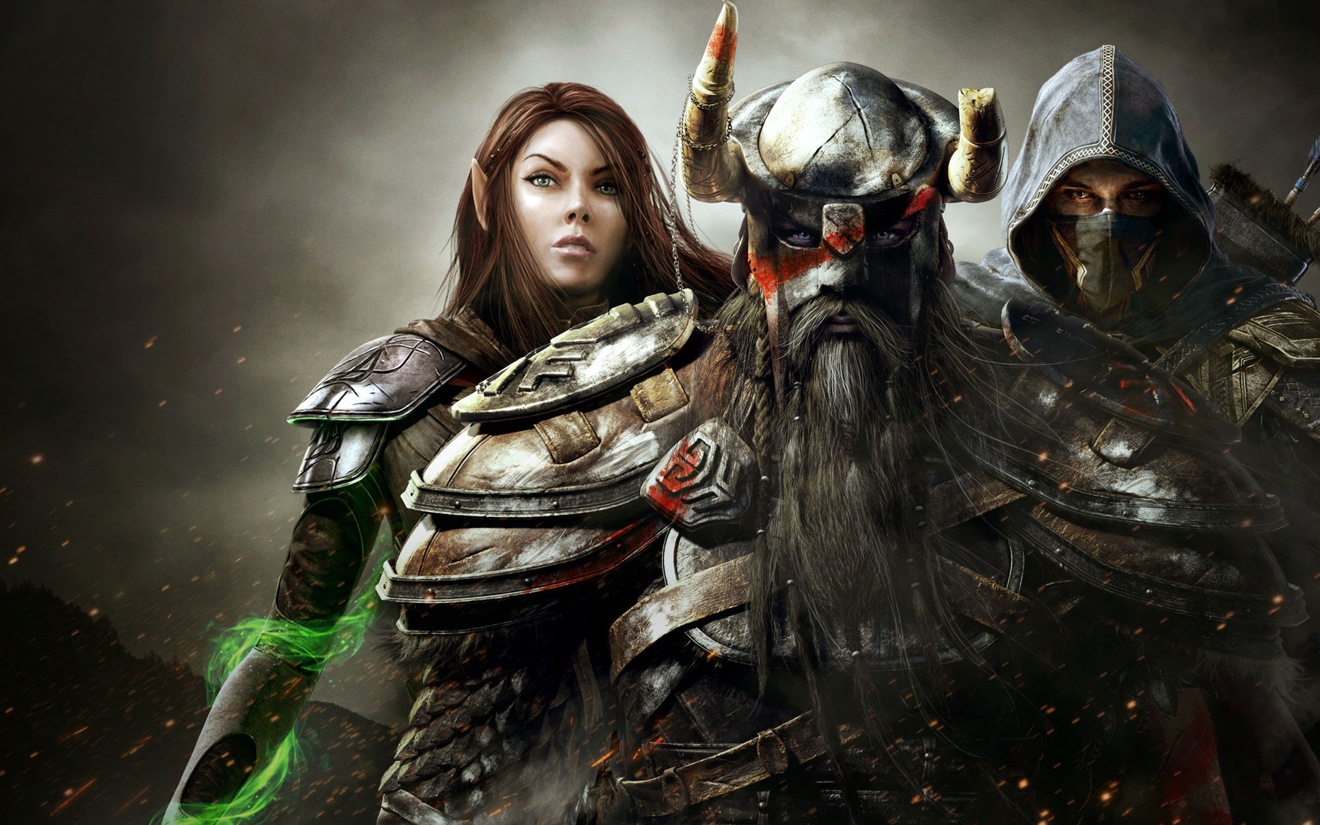 The Elder Scrolls Online Skyrim Warrior Wallpaper