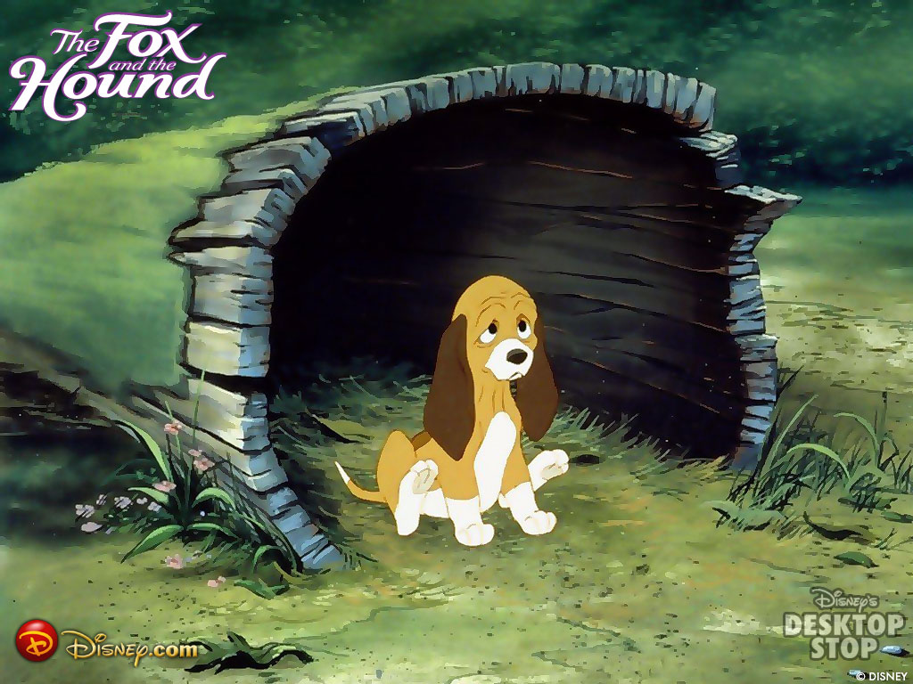 The Fox And The Hound Wallpaper 1024x768 the fox and the hound