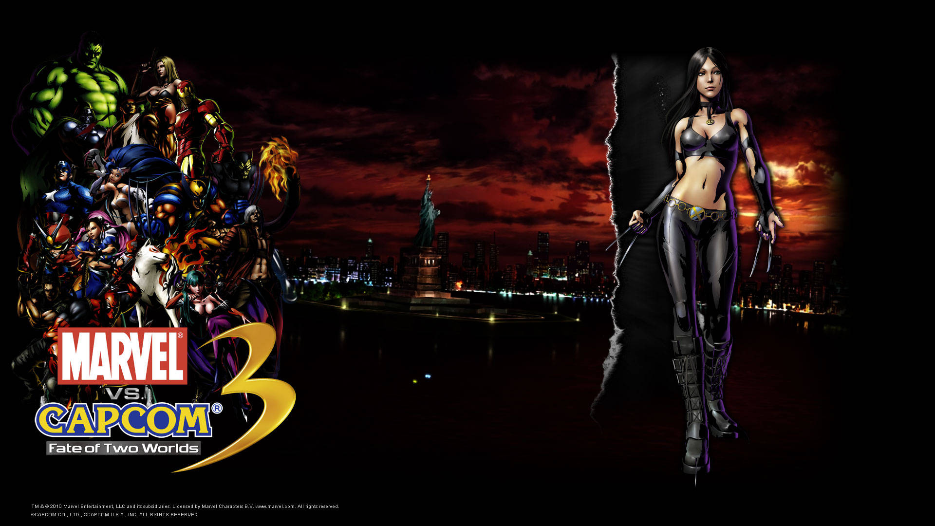Marvel Vs Laura Kinney Fi44ow55fljuospl Wallpaper