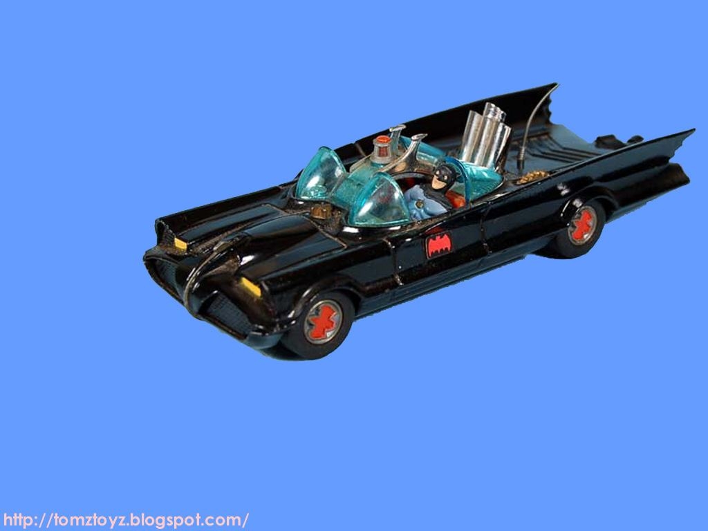 Wallpaper Background Batman Batmobile Corgi Toy Background
