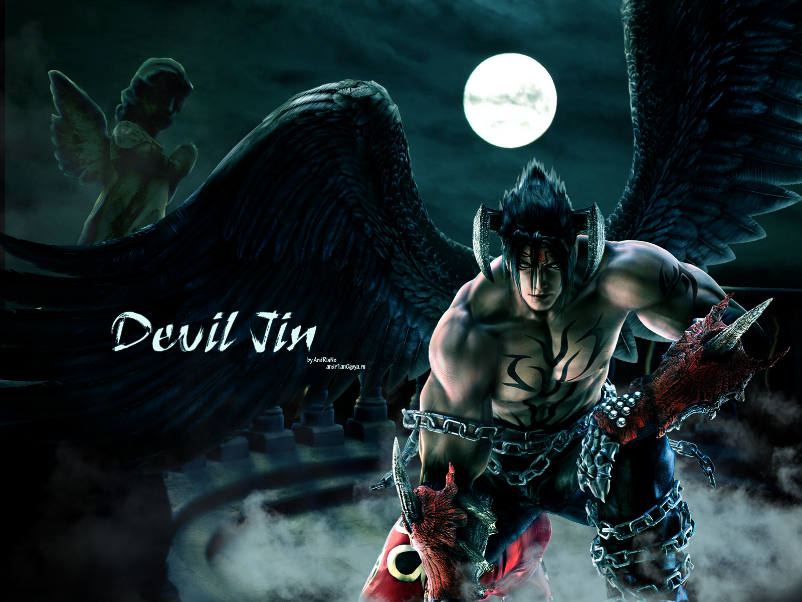 Devil Jin Tekken Desktop Wallpaper