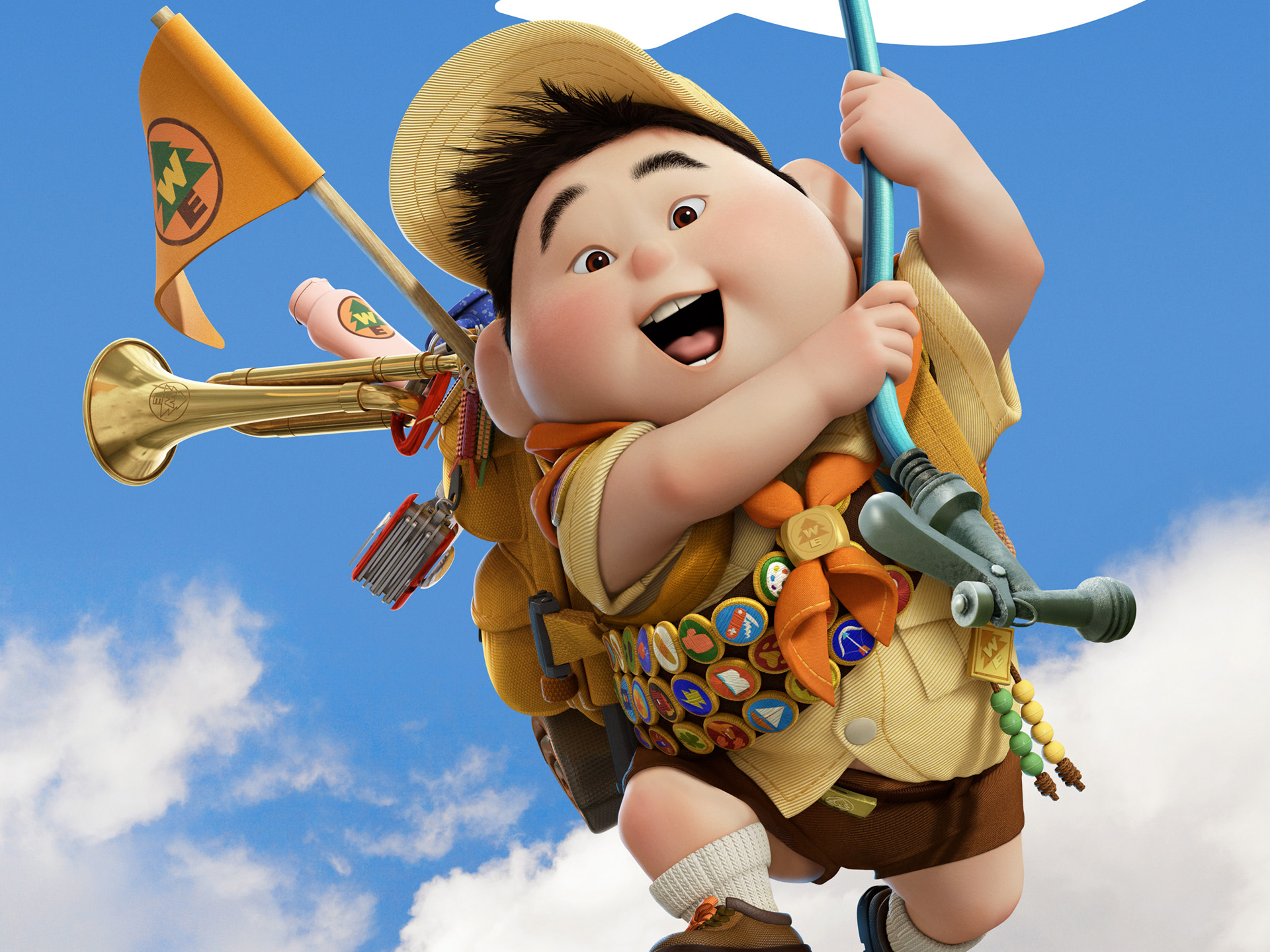 Russell Boy in Pixars UP Wallpapers HD Wallpapers