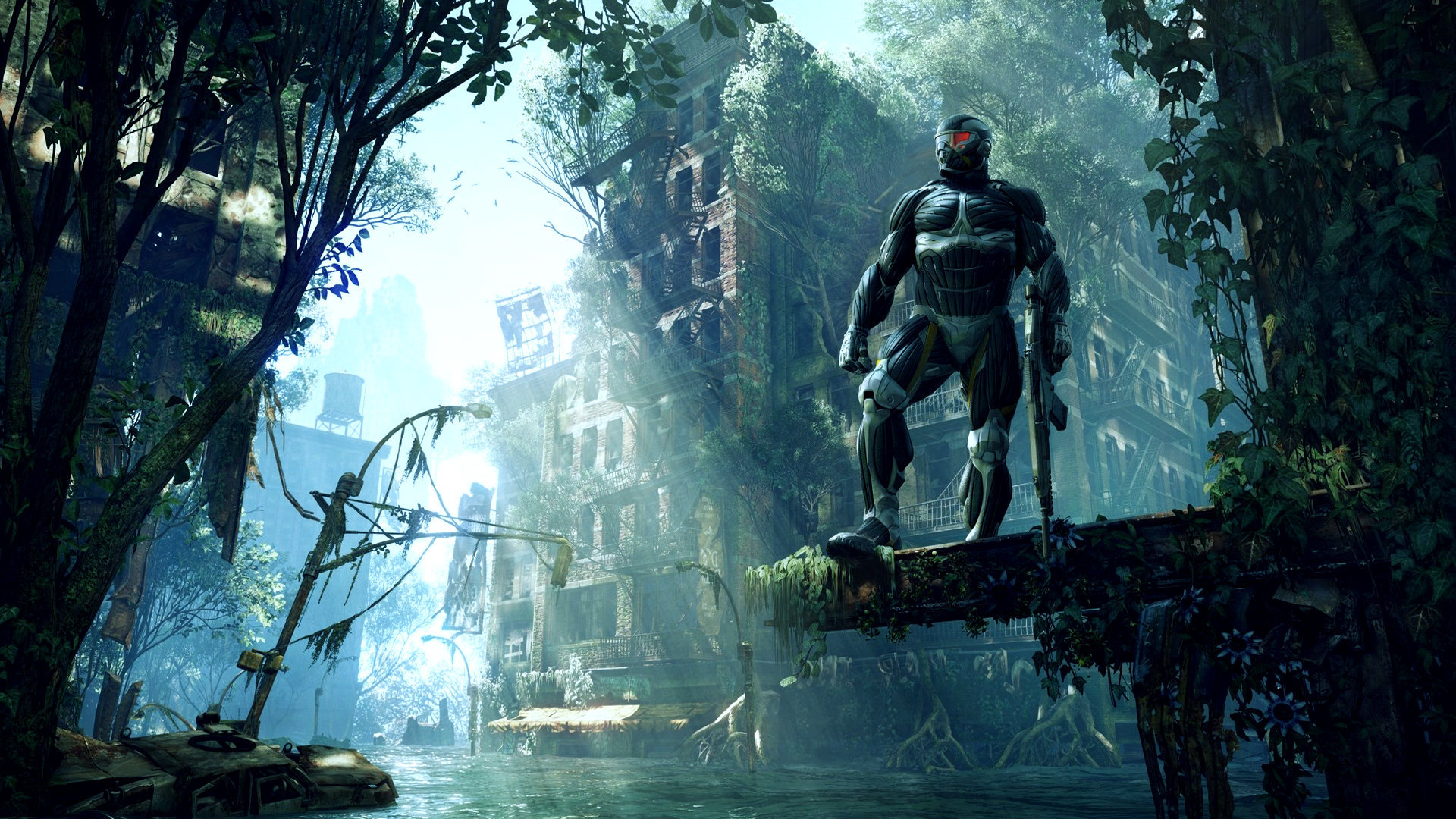 Crysis Background HD Wallpaper Res