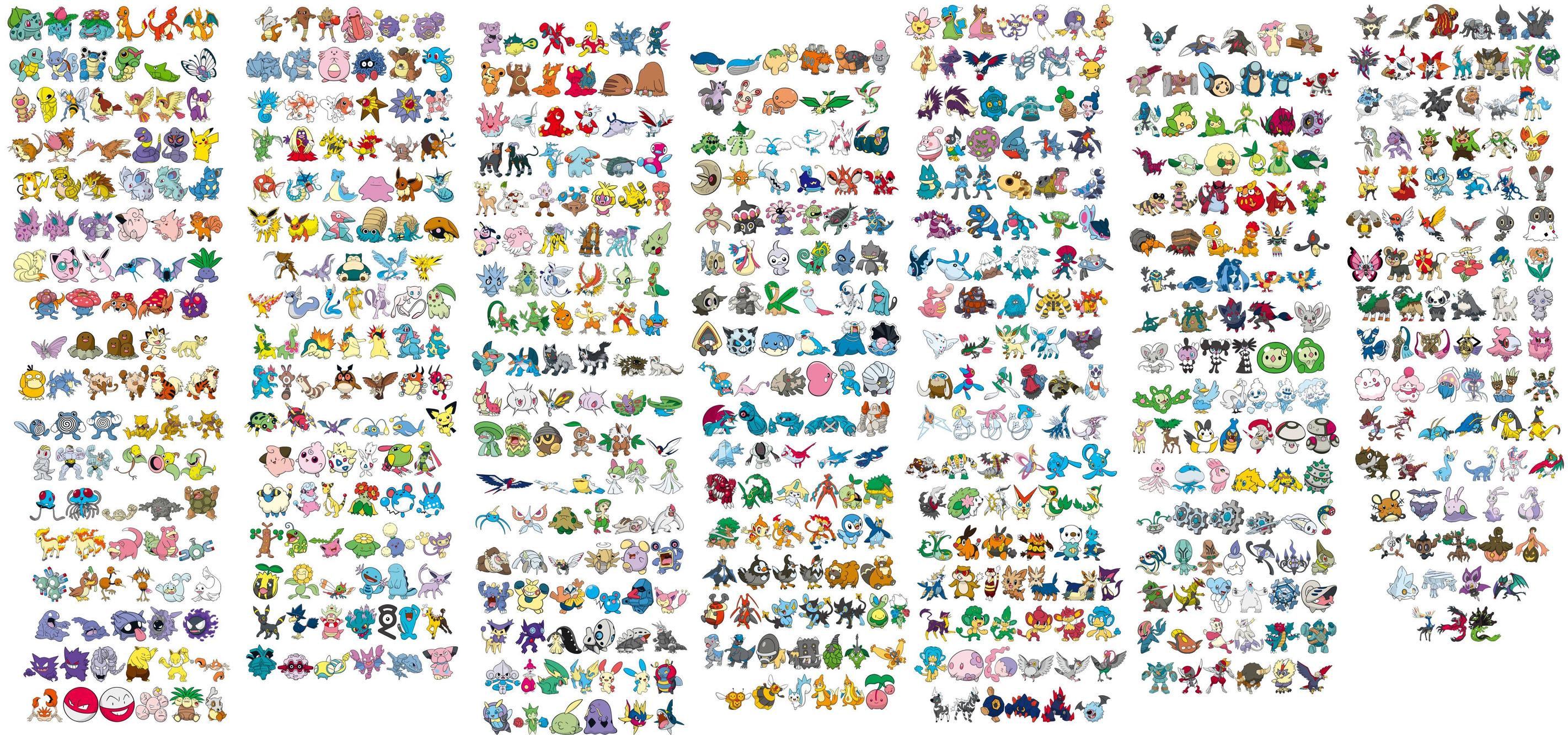 Gallery For Gt All Pokemon Wallpaper