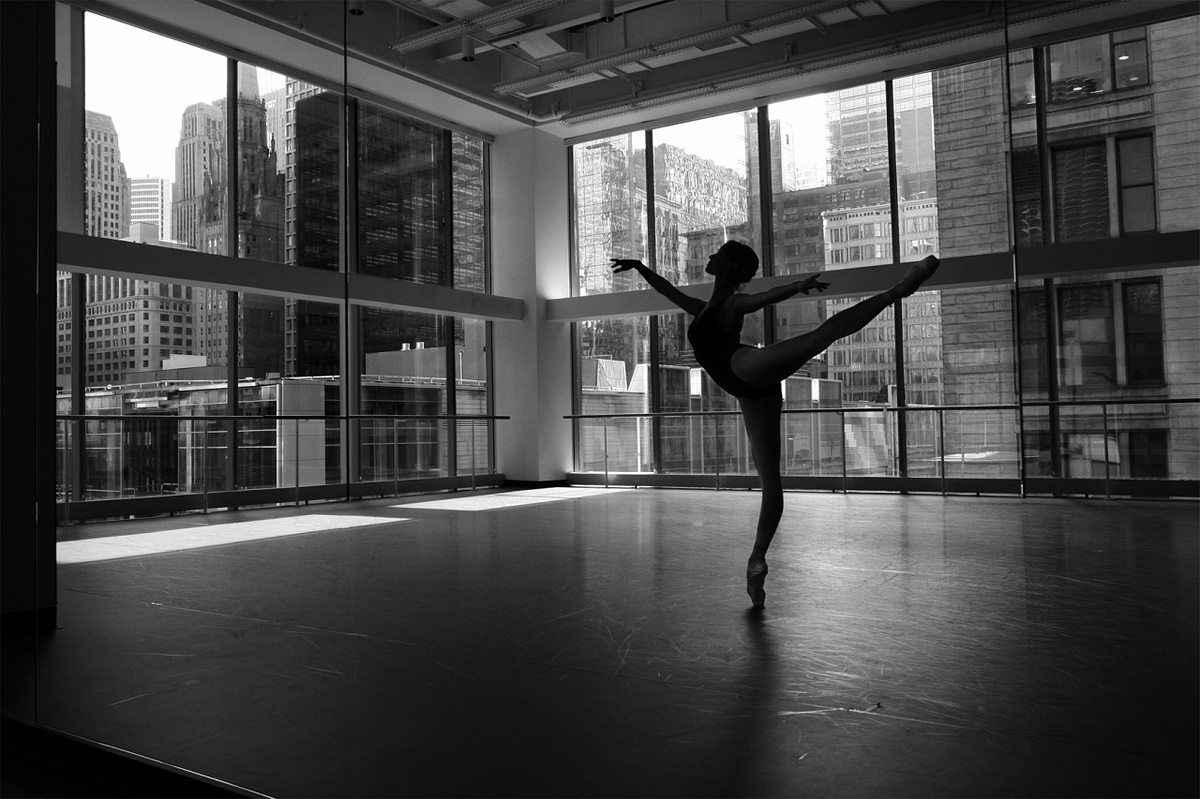 Ballet Black And White Dance Image On Favim