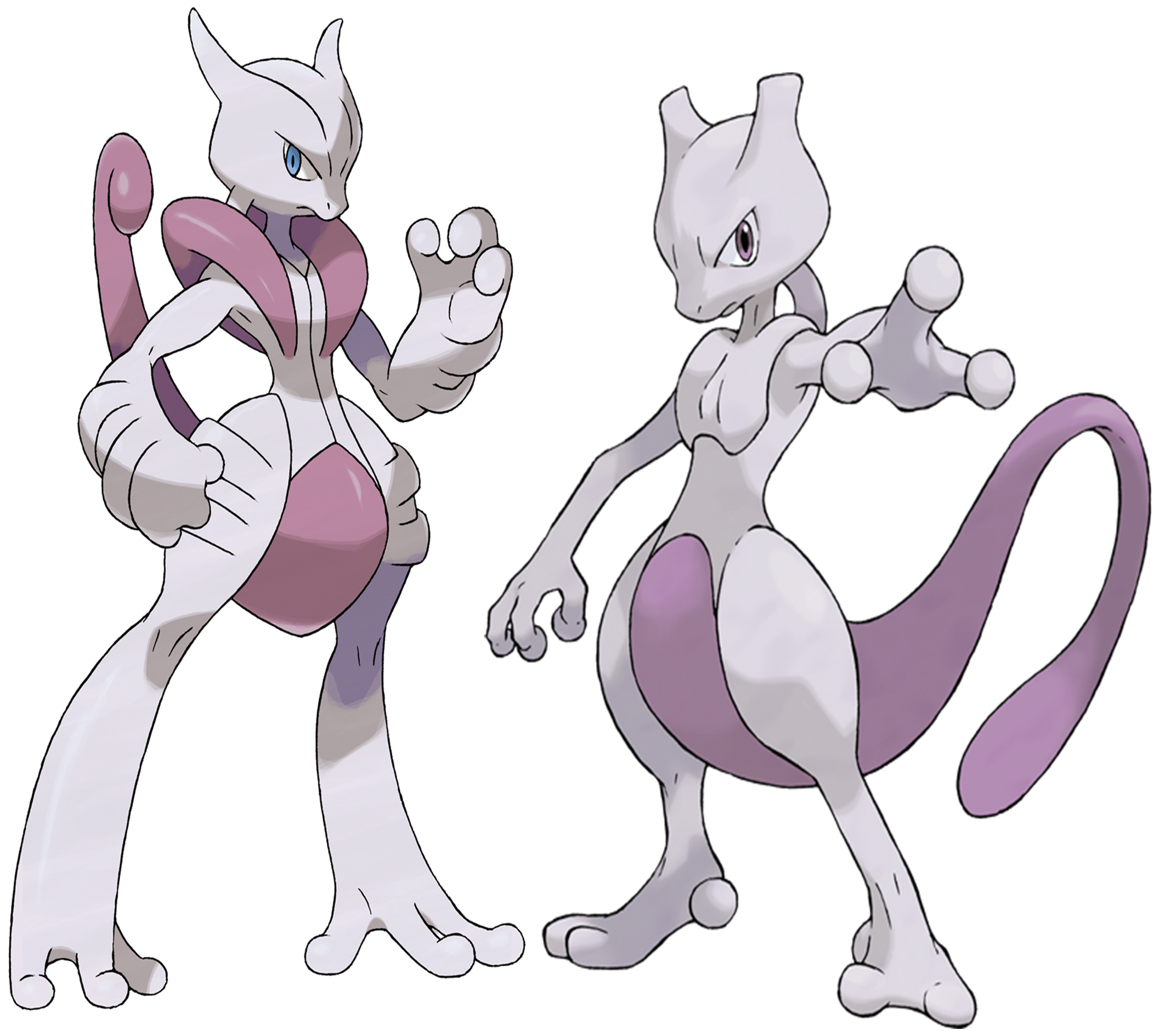 Mewtwo And Mega X By Frie Ice