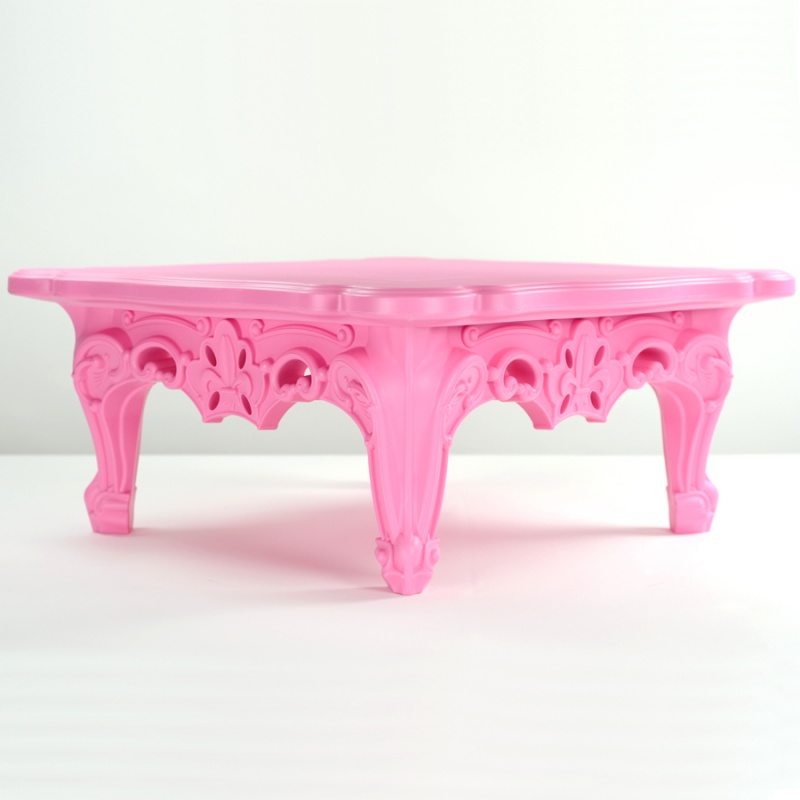 Linvin Duke Of Love Candy Pink Coffee Side Tables At Bobby Berk Home