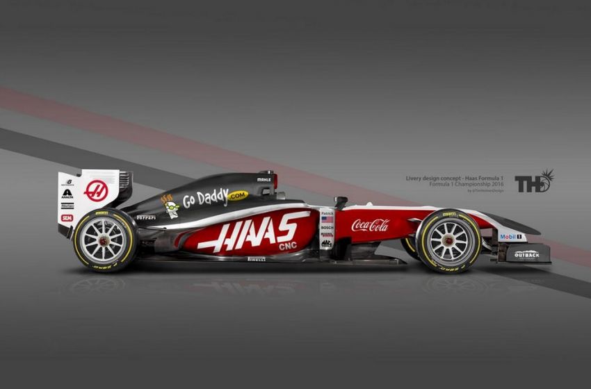 Haas New Concept F1 Car Revealed On Wednesday Evening Photo