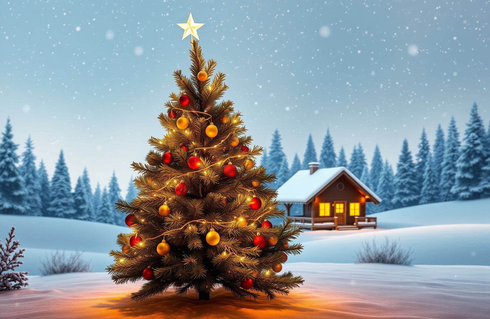 Christmas Wallpaper For Dual Monitor