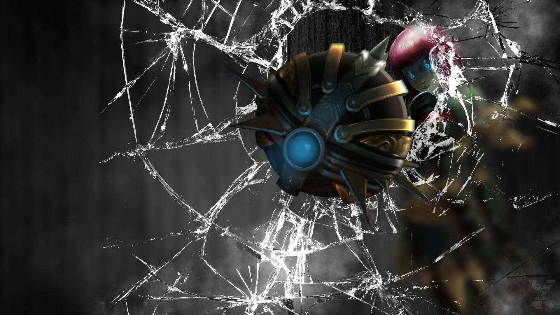 3d League Of Legends Wallpaper