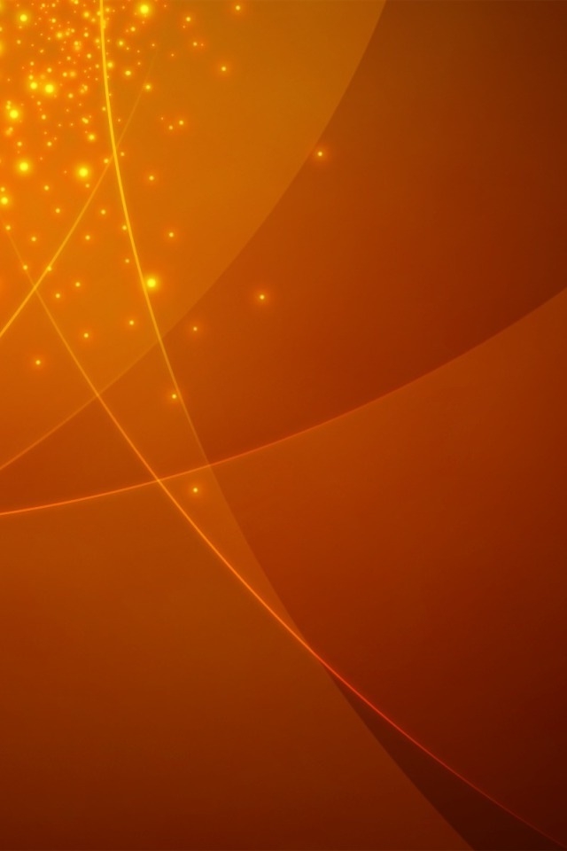 Orange iPhone HD Wallpaper