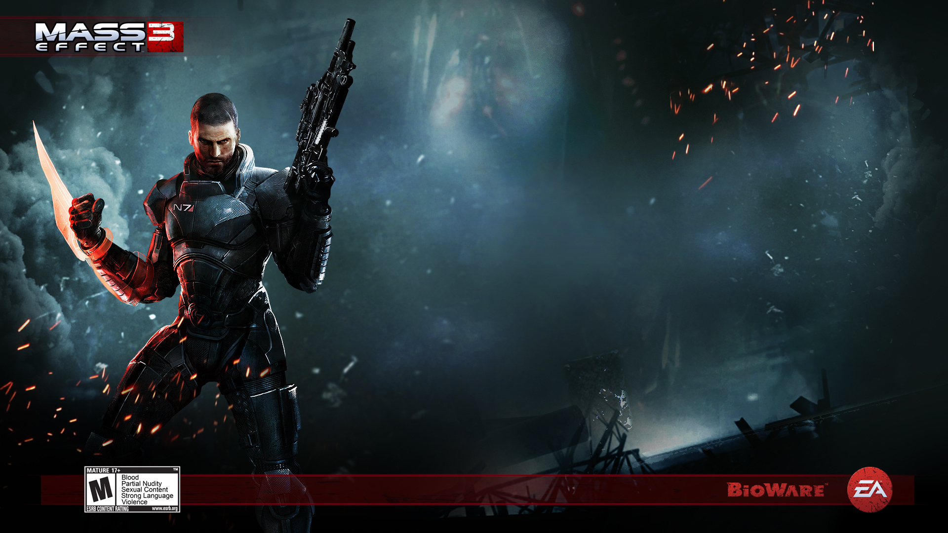 Action Game Mass Effect Wallpaper HD