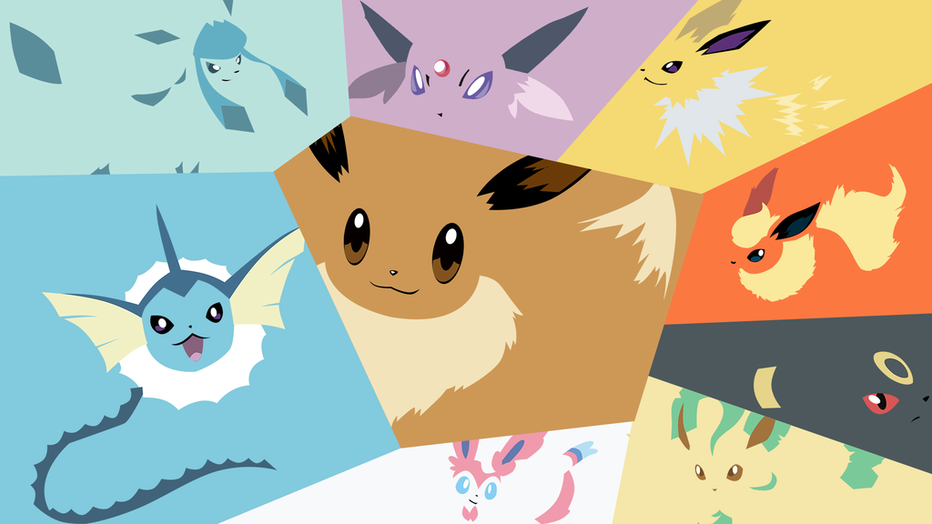 Eevee Evolution Wallpaper By Browniehooves Customization