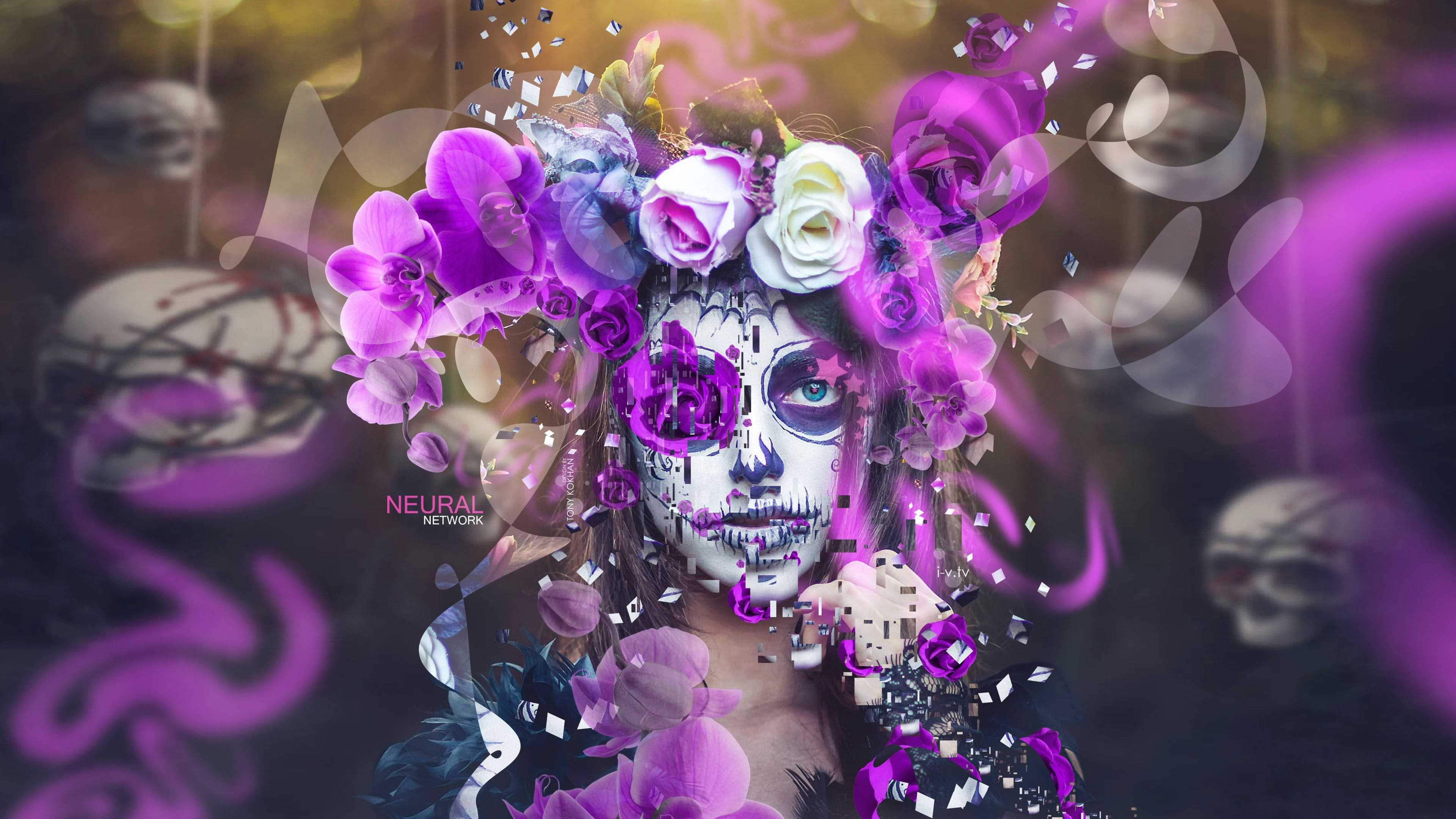 4k Dia De Muertos Wallpaper