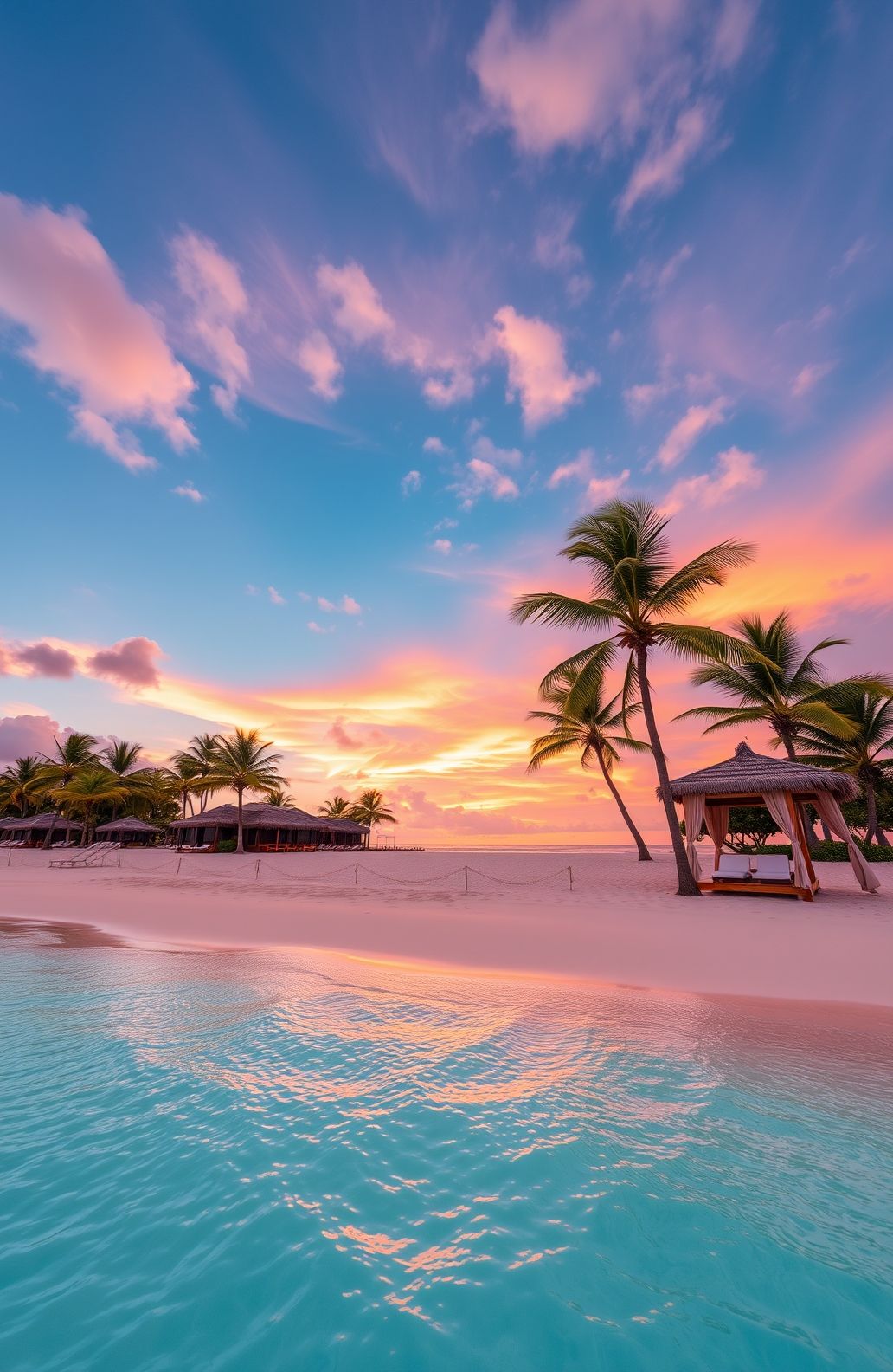 Beach Resort Wallpaper