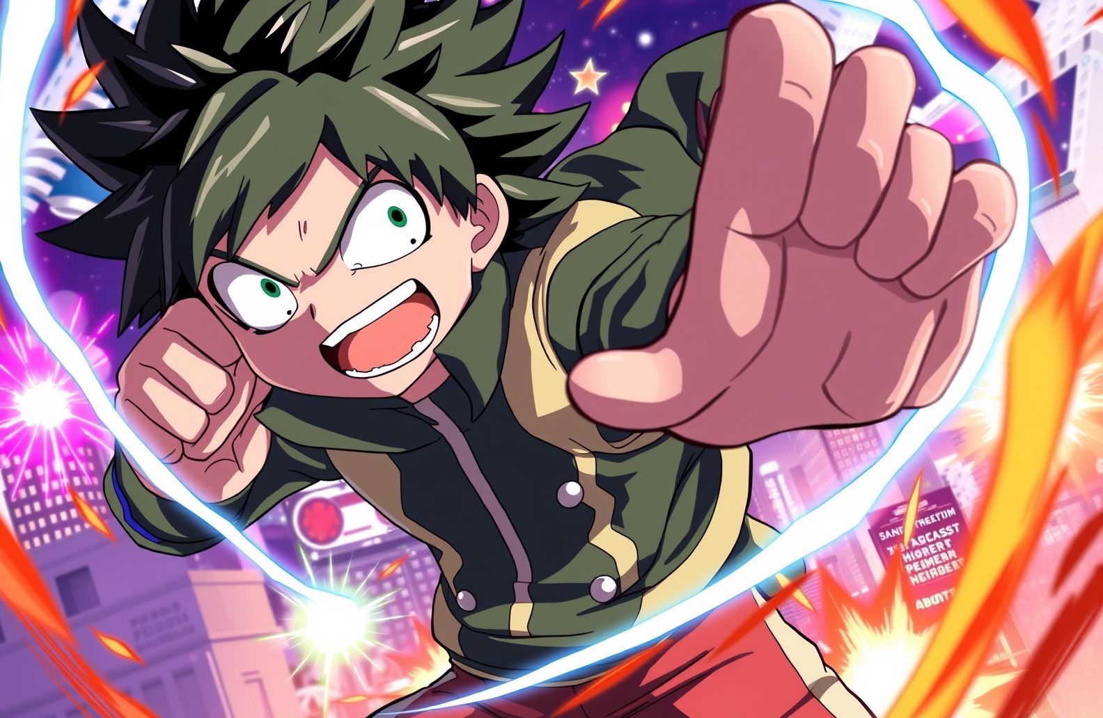 Cool Deku Anime Wallpaper