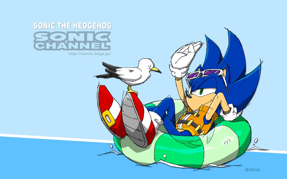 Sonic the Hedgehog Wallpaper by bloomsama