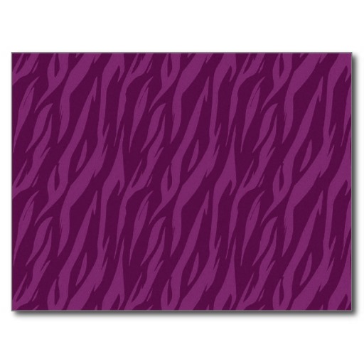 Diy Purple Zebra Background Color Design Your Own Postcard