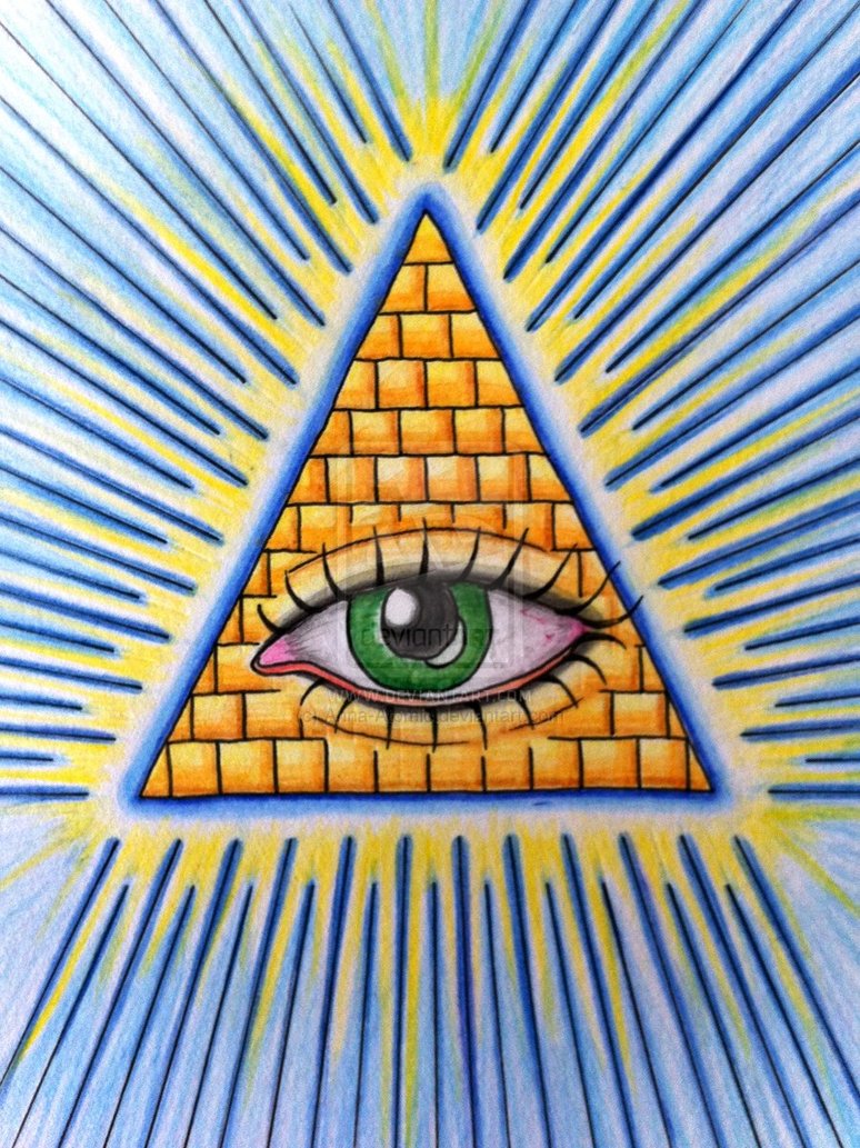 Illuminati Eye Wallpaper All Seeing